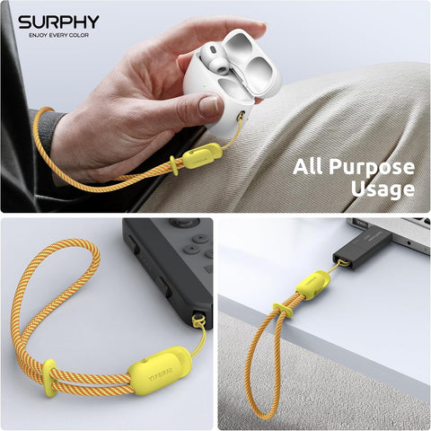 Adjustable Wrist Strap Lanyard for Phone and Accessories, 2 Pack