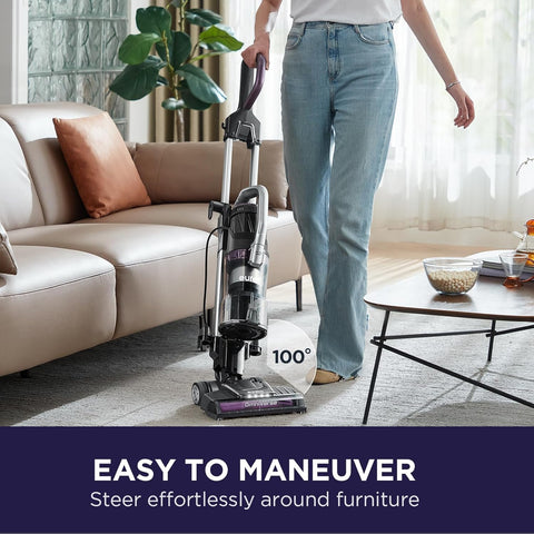 EUREKA NEU800 Upright Vacuum Cleaner Black & Purple 1.3L