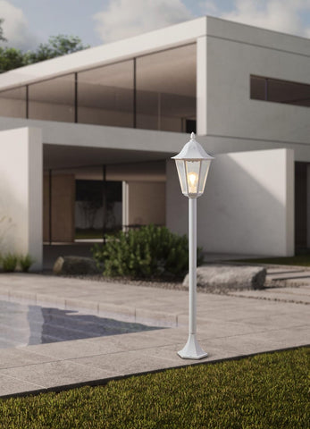 Eglo Navedo Outdoor Lamppost, Victorian Style Lighting