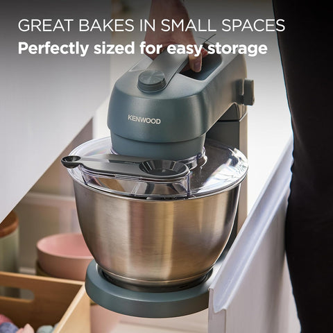 MultiPro Go FDP22.130GY Compact Food Processor – 650W – 1.3L Bowl, Express Serve, Knife Blade, 4mm Slicing & Grating Disk – Grey
