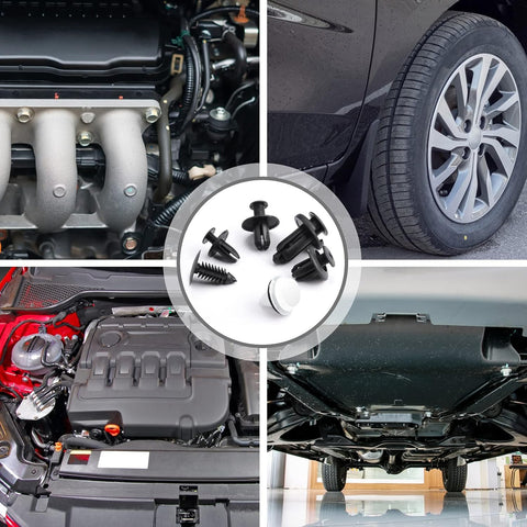 Car Retainer Clips Set 140pcs – Universal Plastic Fasteners Assortment