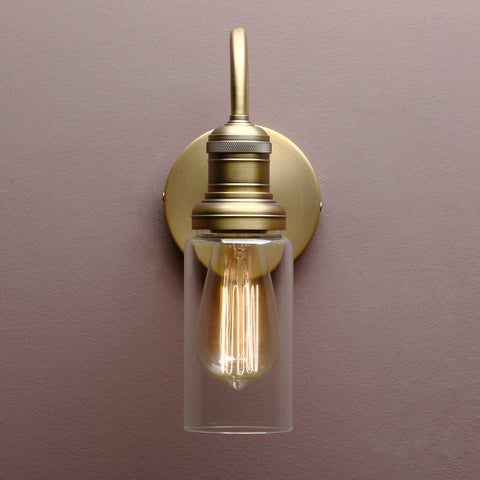 Yosoan Modern Vintage Industrial Wall Sconce Antique Gold