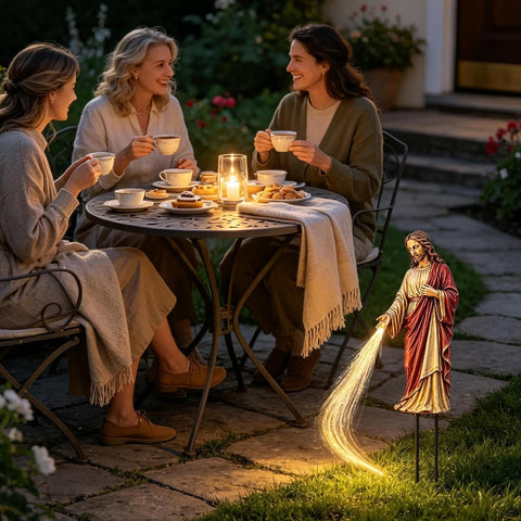Solar Christmas Lights - Warm Glow Outdoor Decor - Waterproof String Light
