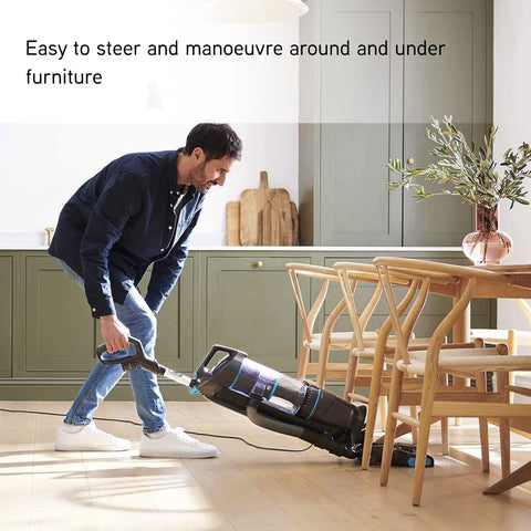 Vax Air Lift Pet Bagless Upright Vacuum Cleaner – Black/Blue/Grey