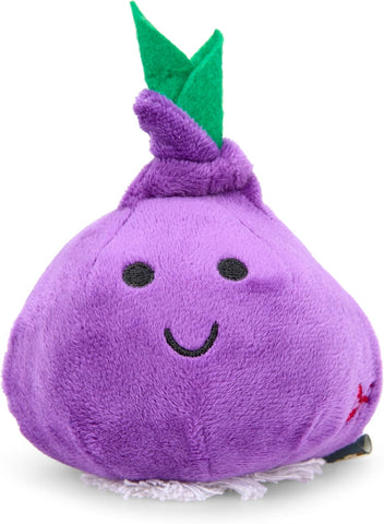 Petface Reggie Red Onion Plush Dog Toy