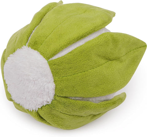 Petface Cauliflower Plush Dog Toy with Squeaker