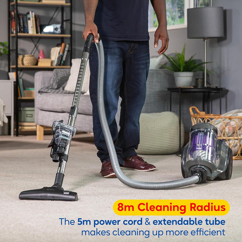 Russell Hobbs Titan2 Pet Multi-Cyclonic Vacuum Cleaner – 700W Motor, 3L Capacity, Triple Dust-Lock Filtration & Pet Turbo Tool