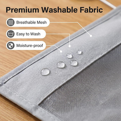 Comforso Double-Sided Hanging Storage Organiser – 36 Mesh Pockets for Wardrobe, Door and Bathroom, 80 × 50 cm