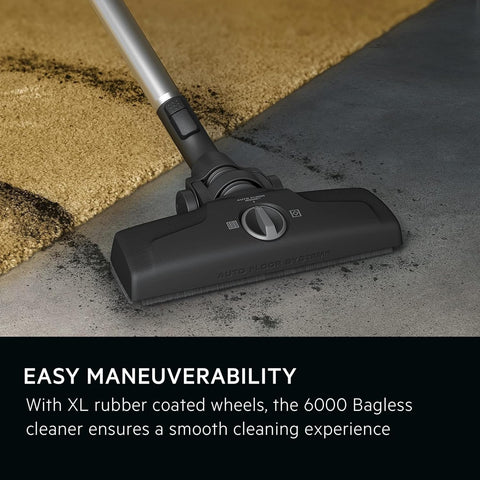 AEG 6000 Bagless Vacuum Cleaner AL61A4UG – 600W Powerful Suction, Pet Hair Remover for Carpet & Hard Floor, Compact & Quiet (74dB)