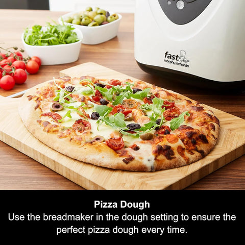 Fastbake Breadmaker 48281 – 12 Programmes, 1.5lb & 2lb Loaves, 13Hr Delay Timer, Keep Warm Function – UK