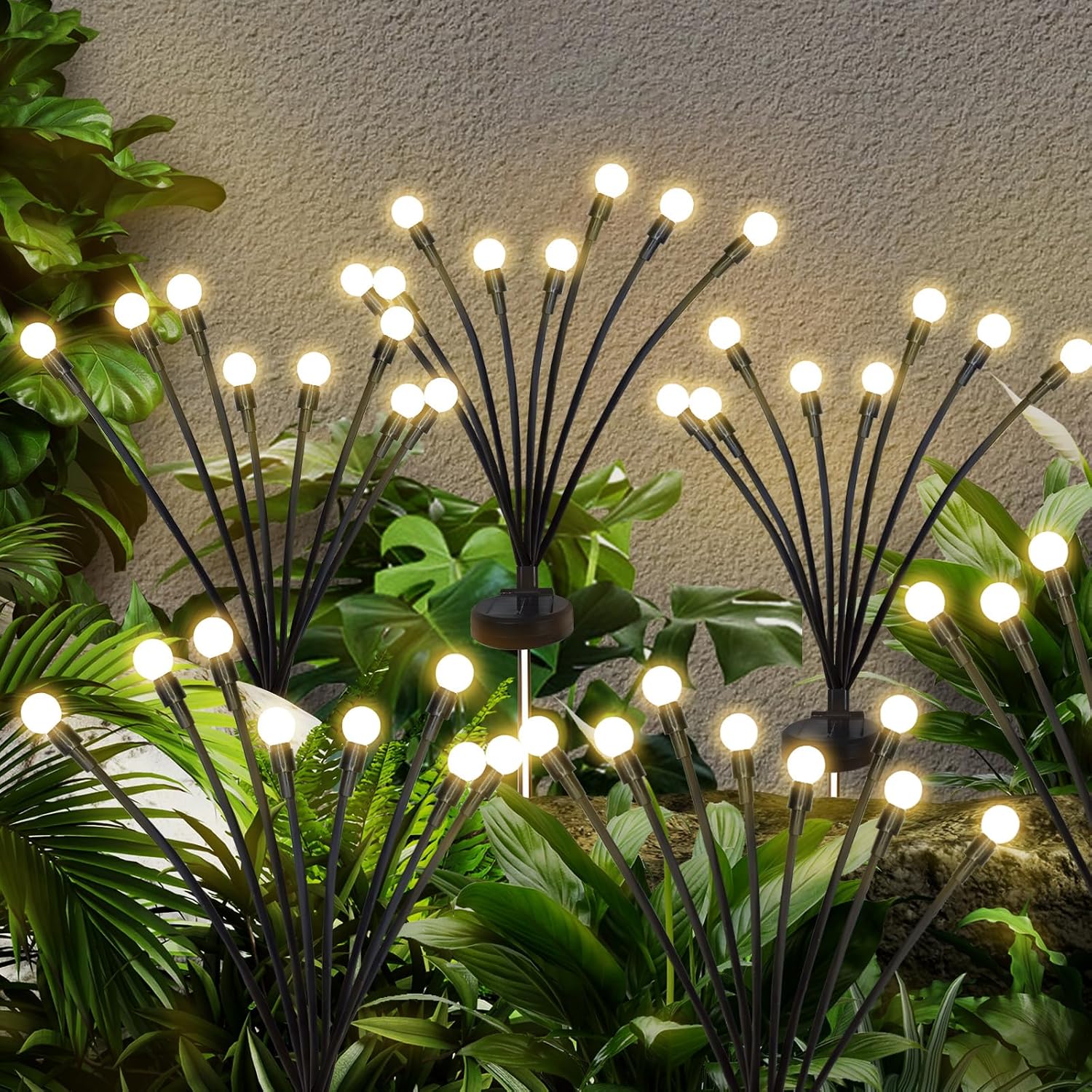 Solpex Solar Garden Lights, 3 Pack Butterfly Bird Lights Outdoor