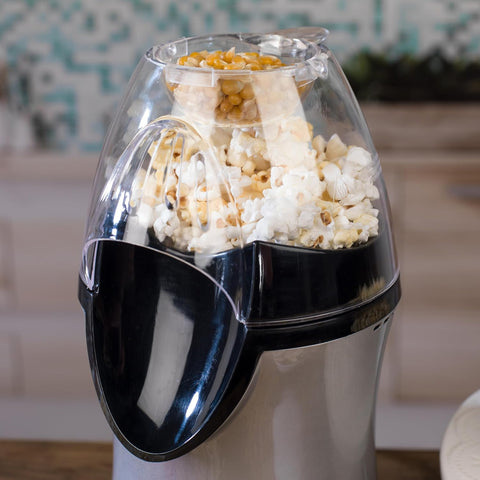 Salter EK2902 Electric Popcorn Maker – Silver 1200W