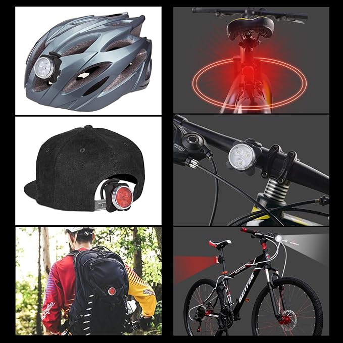 Buy LED USB Rechargeable Bike light Set In UK - Shop Now!