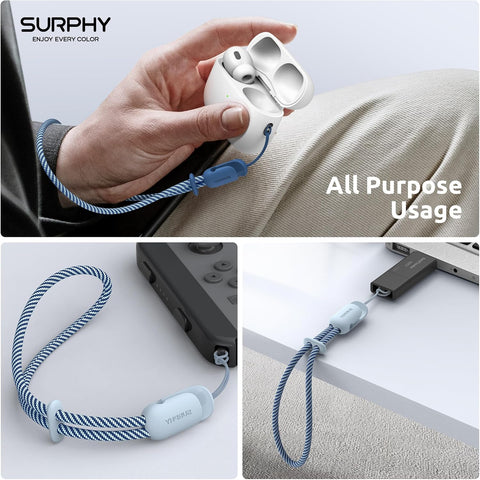 Phone Wrist Strap Lanyard Adjustable 2 Pack