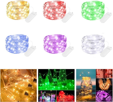 Alpha Lights 6 pack warm white fairy lights
