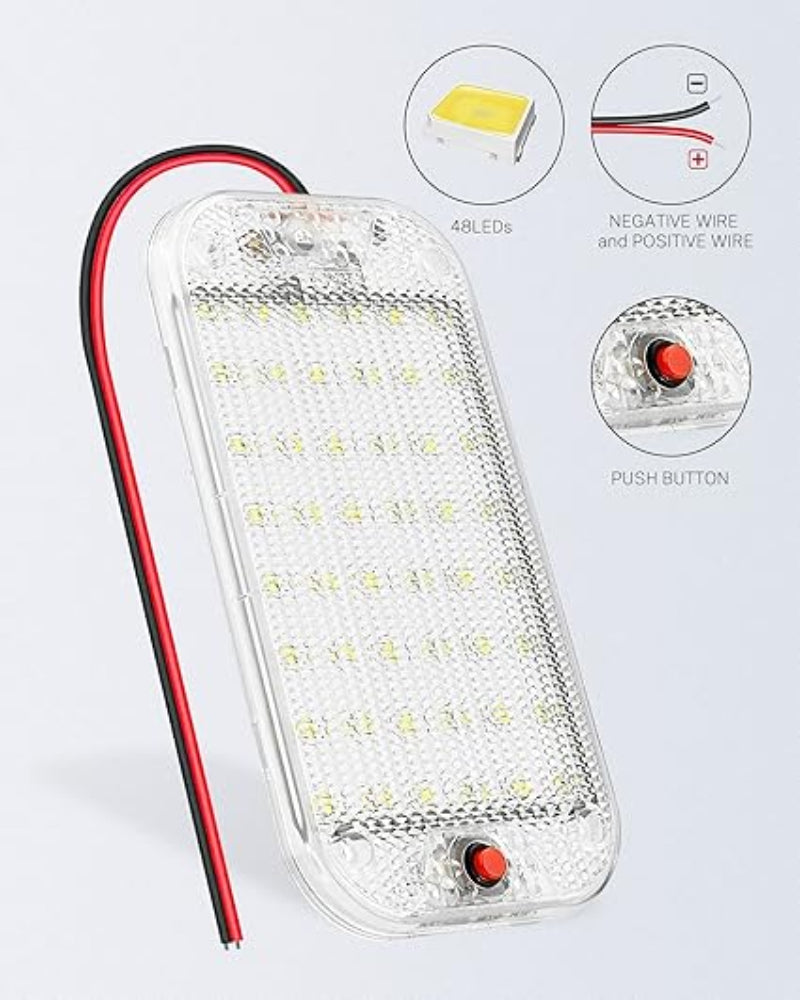 Buy 48 LED Dome Light for RV Interior In UK - Shop Now!