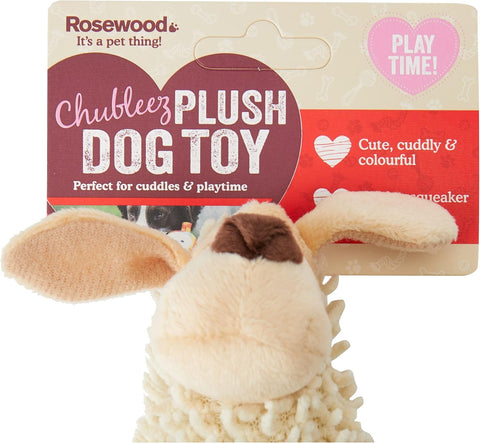 Rosewood Chubleez Noodle Buddy Plush Dog Toy