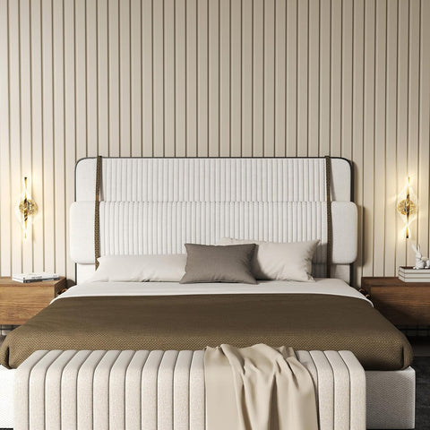 HOMCOM LED Spiral Wall Lamp 2 Pack Gold