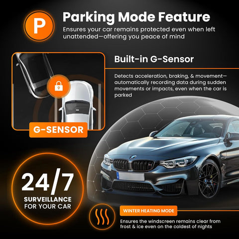 Road Angel Halo Drive 2 2K Front Dash Cam with Night Vision