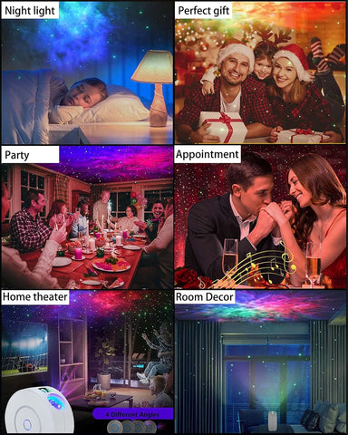 UK Galaxy Projector Light for Kids Room


