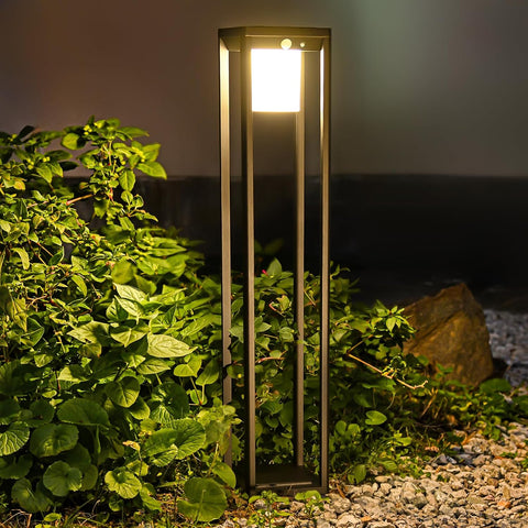 MVBT 24" Solar Pathway Lights Outdoor IP65 Waterproof Landscape Path Lights