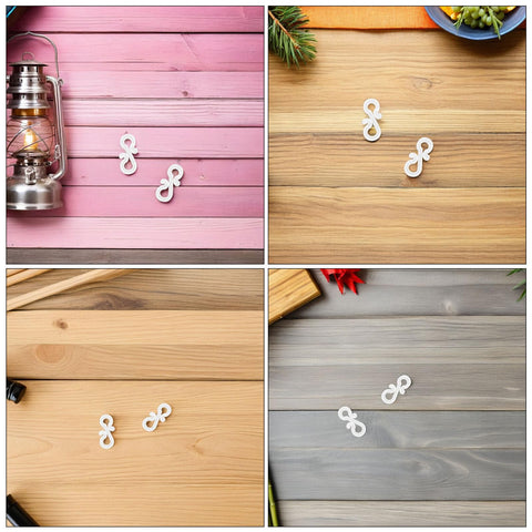 DOITOOL 120 Pcs Black Gutter Hooks for Outdoor Lights – 3.5cm S-Shaped Clips for Christmas Lights, Fairy Lights, Icicle Lights, Porches & Roofline Decorations