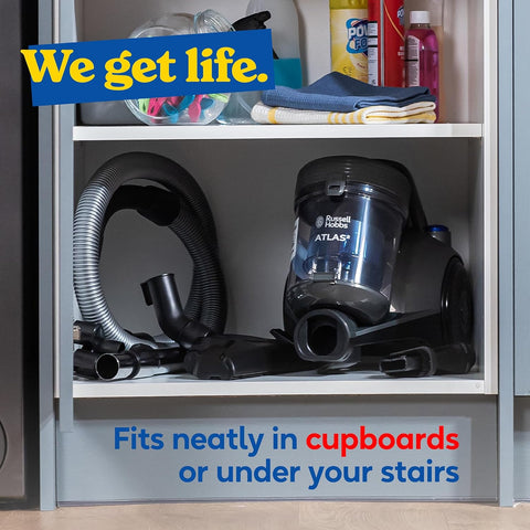 Russell Hobbs 700W Atlas2 Cylinder Vacuum Cleaner