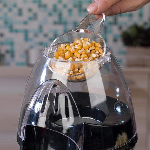 Salter EK2902 Electric Popcorn Maker – Silver 1200W
