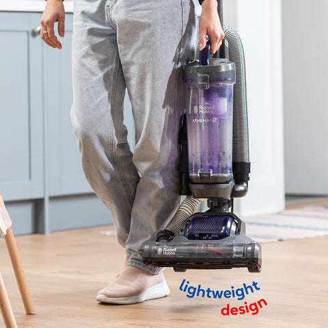 Russell Hobbs Athena2 Pet Upright Vacuum Cleaner 400W – Grey