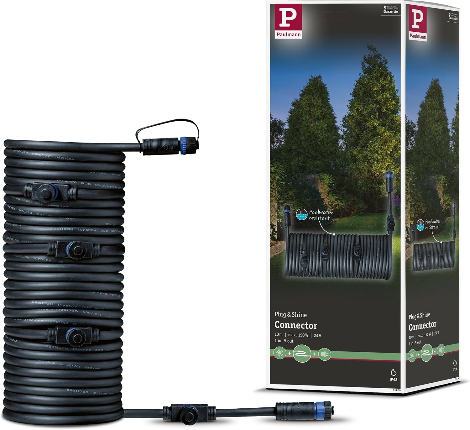 Paulmann Plug & Shine LED Recessed Floor Light Floor 2200K