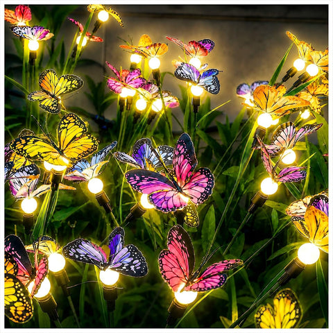 Solar Outdoor Lights, Octopus Decorative Waterproof 7 LED Light Decor, Ocean Beach Theme for Lawn Path Yard Decoration, Gold