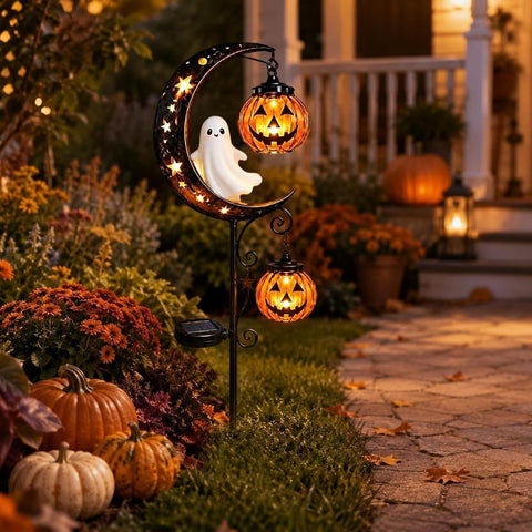 Solar Stake Lights Halloween Waterproof Festive Garden Lighting