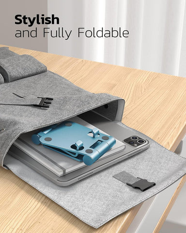 Nulaxy Foldable Phone Stand – Adjustable Desk Cradle Holder