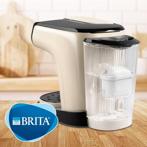 Coffee Machine Cream with Intellibrew Technology