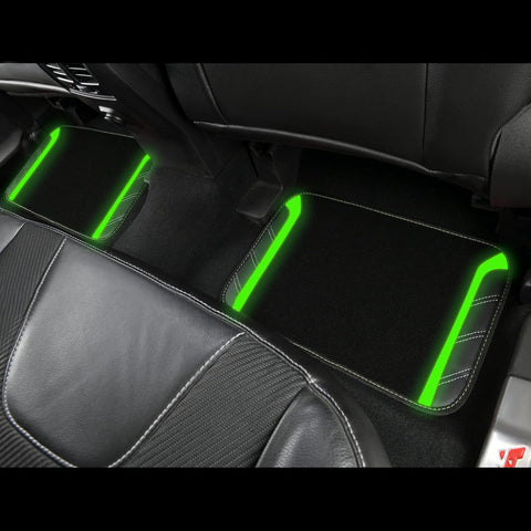 Leather Steering Wheel Cover and Waterproof Car Floor Mats