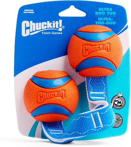 Chuckit Ultra Tug Duo Interactive Dog Toy Medium