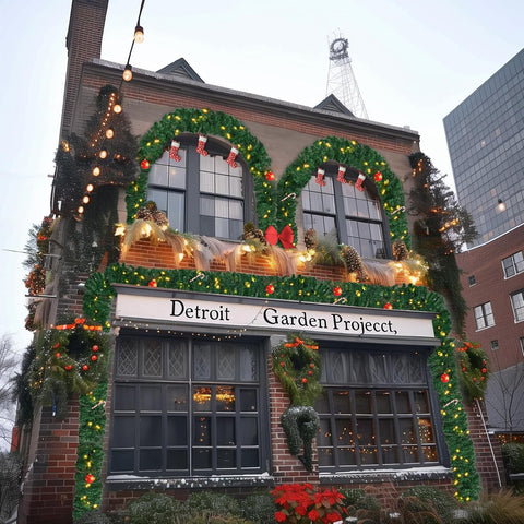 Christmas Garland with Lights 10M 200 LED Decoration