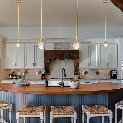 Yosoan Modern Vintage Industrial Glass Sconce Wall Light Fitting 5.6 ClearGlass | UK