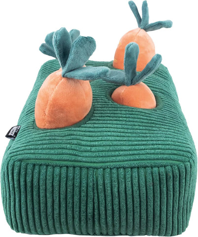 Webbox Carrot Patch Plush Dog Puzzle Toy