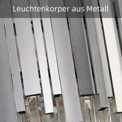 Modern Crystal Wall Lamp 3 Tier E14 Wall Sconce