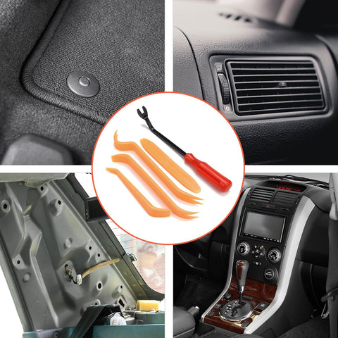 Preciva 155pcs Car Retainer Clips Set – Universal Bumper & Trim Fasteners Kit