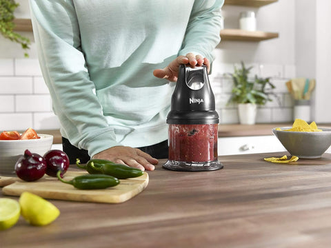 Professional 200W Stackable Chopper with Ninja Blades & Containers