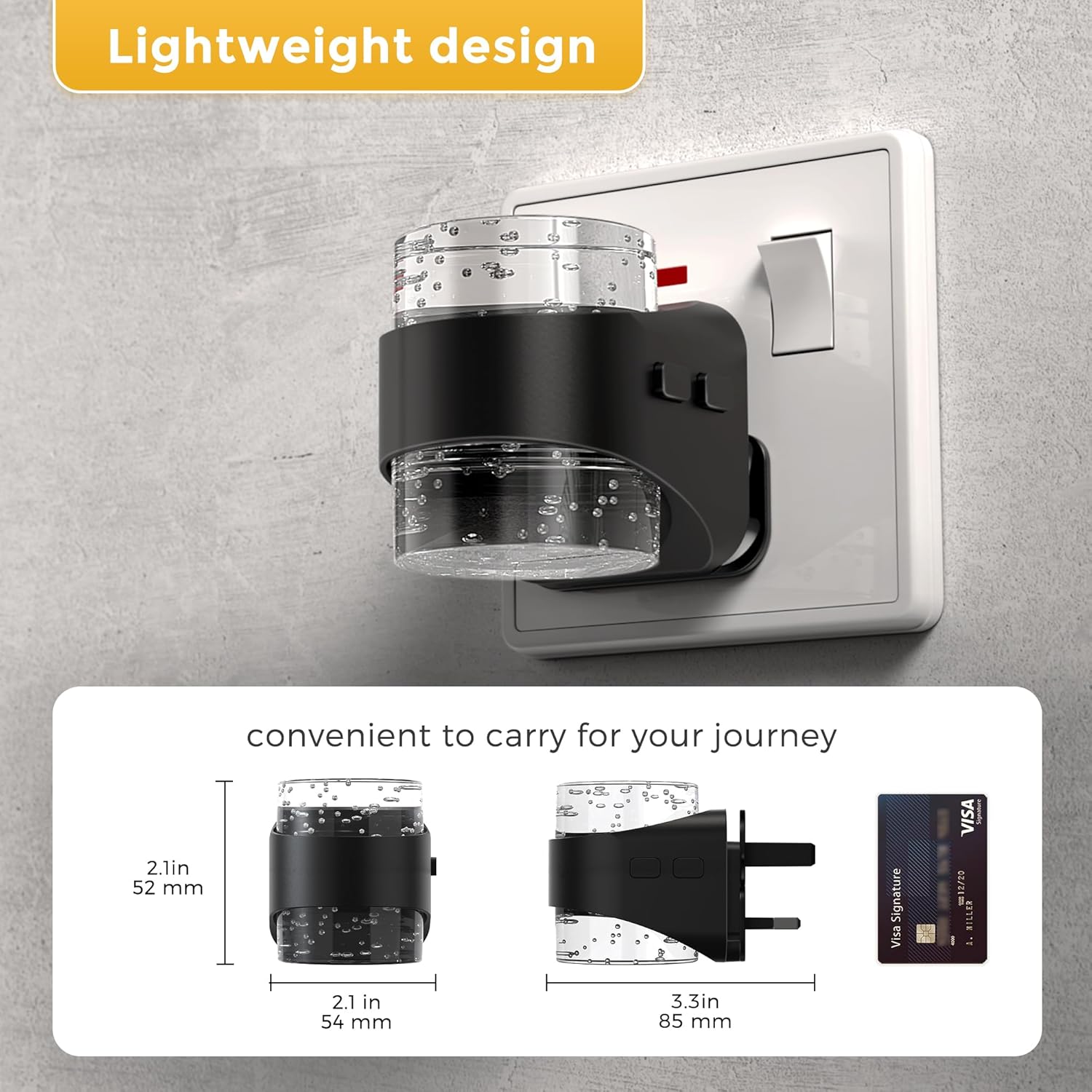 3000K soft white LED night light

