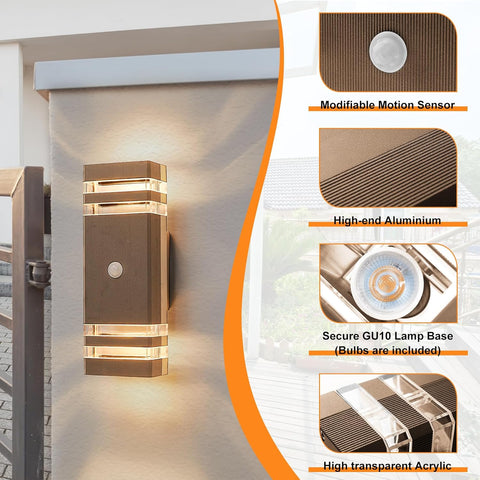 IP65 waterproof outside security light

