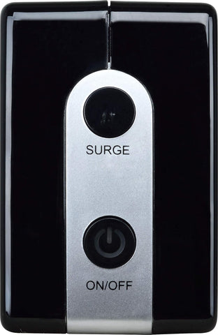 Masterplug Eight Socket Surge Protected Power Centre Extension Lead, 2 Metre, Black