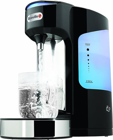 Breville HotCup Hot Water Dispenser 2.0L – 3kW Fast Boil, Variable Dispense, Energy Efficient, Gloss Black [VKJ318]