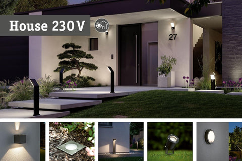 Paulmann 94386 LED Exterior luminaire Bollard Light Flarea IP65 Warm White 600mm incl. 1x3.1 watt Outdoor Lighting Black Outdoor lamp Aluminium Garden lamp 3000 K