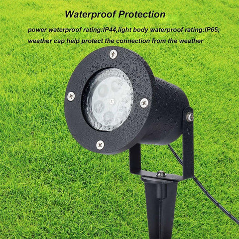 TEDD Christmas LED Projector Lamp – Santa Claus Rotating Spotlight Light – Waterproof