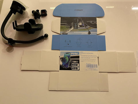 APPS2Car Gooseneck Truck Phone Holder with Suction Mount