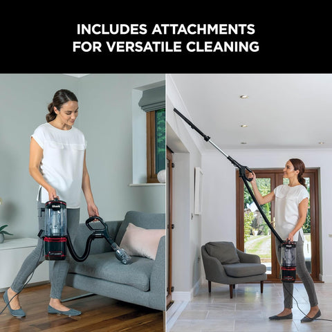 Shark Red/Black Upright Vacuum Cleaner 1.1L 750W Lift-Away Pet Model